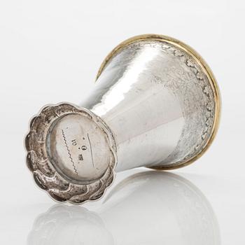 Isak Sauer, bägare, silver, Stockholm 1770.