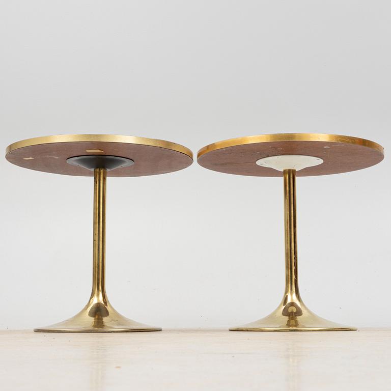 Side tables, a pair, Johansson Design, 1970s.