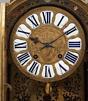 A Régence bracket clock marked Rabby A Paris.