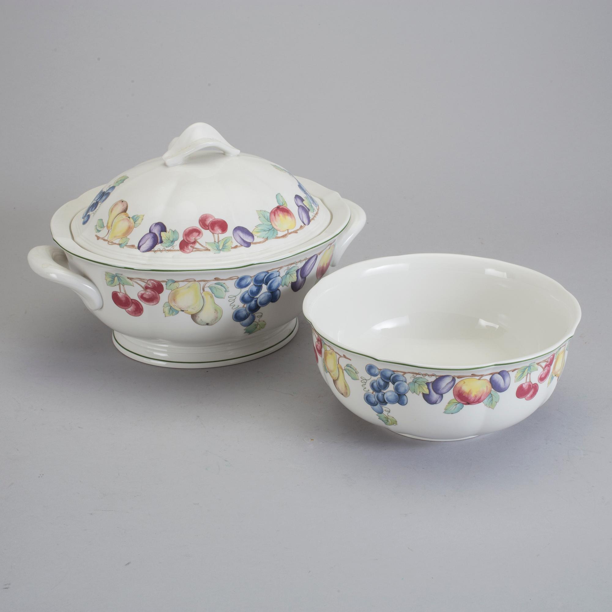 MATSERVIS, 61 delar, porslin, "Melina", Villeroy & Boch.