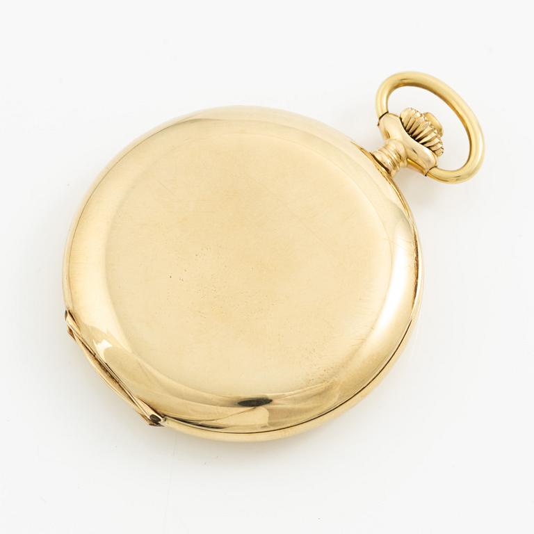 Tissot, "double signed", "O Rydén Malmö", pocket watch, hunter, 50 mm.