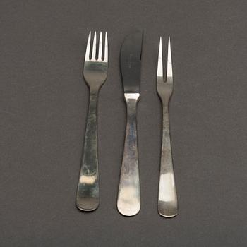 WIWEN NILSSON, bestick, silver, 32 delar, 1938-40.