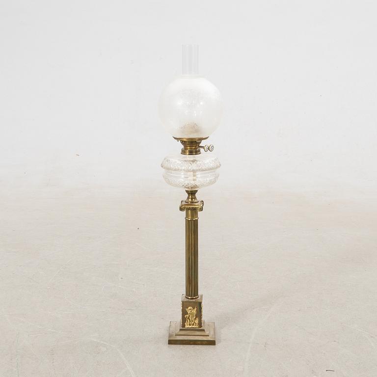 Table foot lamp Hink's England early 20th century.