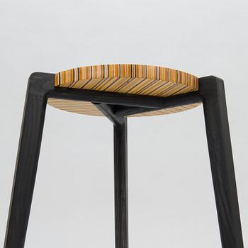 ALEKSI PUUSTINEN, Stool, signed and numbered.