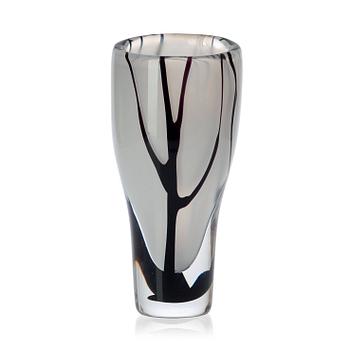 7. A Vicke Lindstrand glass vase, Kosta 1950's.