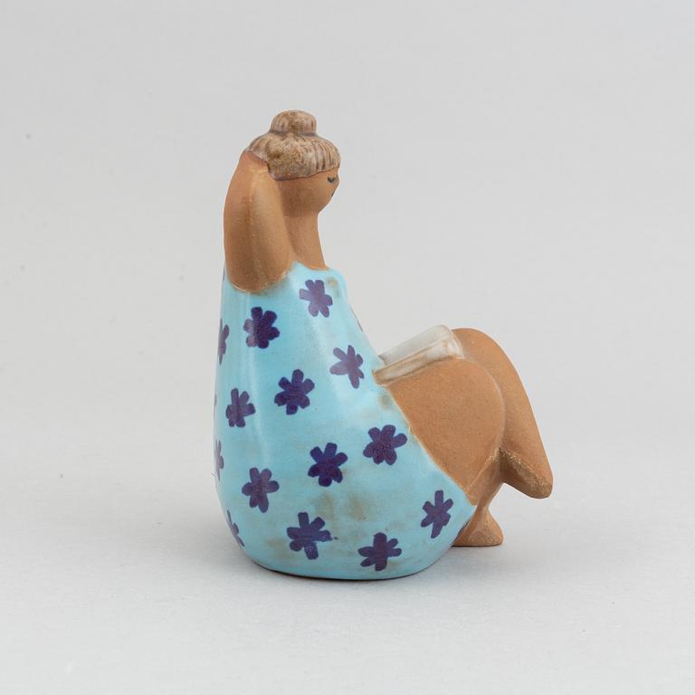 Lisa Larson, a stoneware figurine, 'Emma', from the series 'ABC-flickorna', for Gustavsberg.