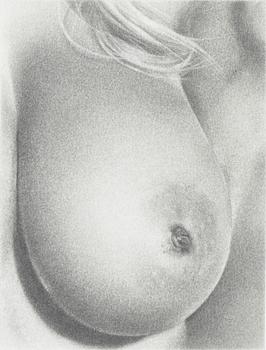 Ed Kay, signed Edward K on verso, executed in 2010, graphite on paper.