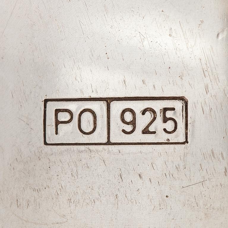 Pekka Piekäinen, Armband, sterlingsilver. Platinoro, Åbo.