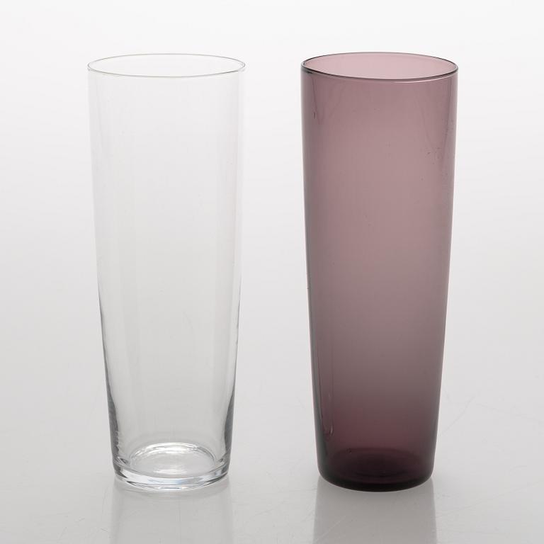 Tapio Wirkkala, dricksglas/saftglas, 14 st, modell 2204, Iittala. I produktion. 1956-1969.