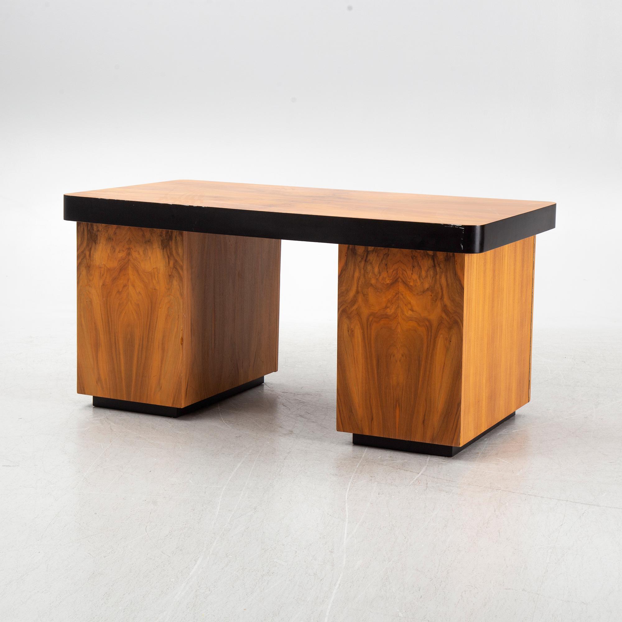 Desk, Art Deco style, second half of the 20th century.