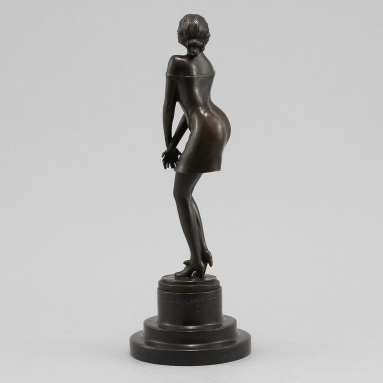 ARMAND GODARD, efter, skulptur, brons, sent 1900-tal.