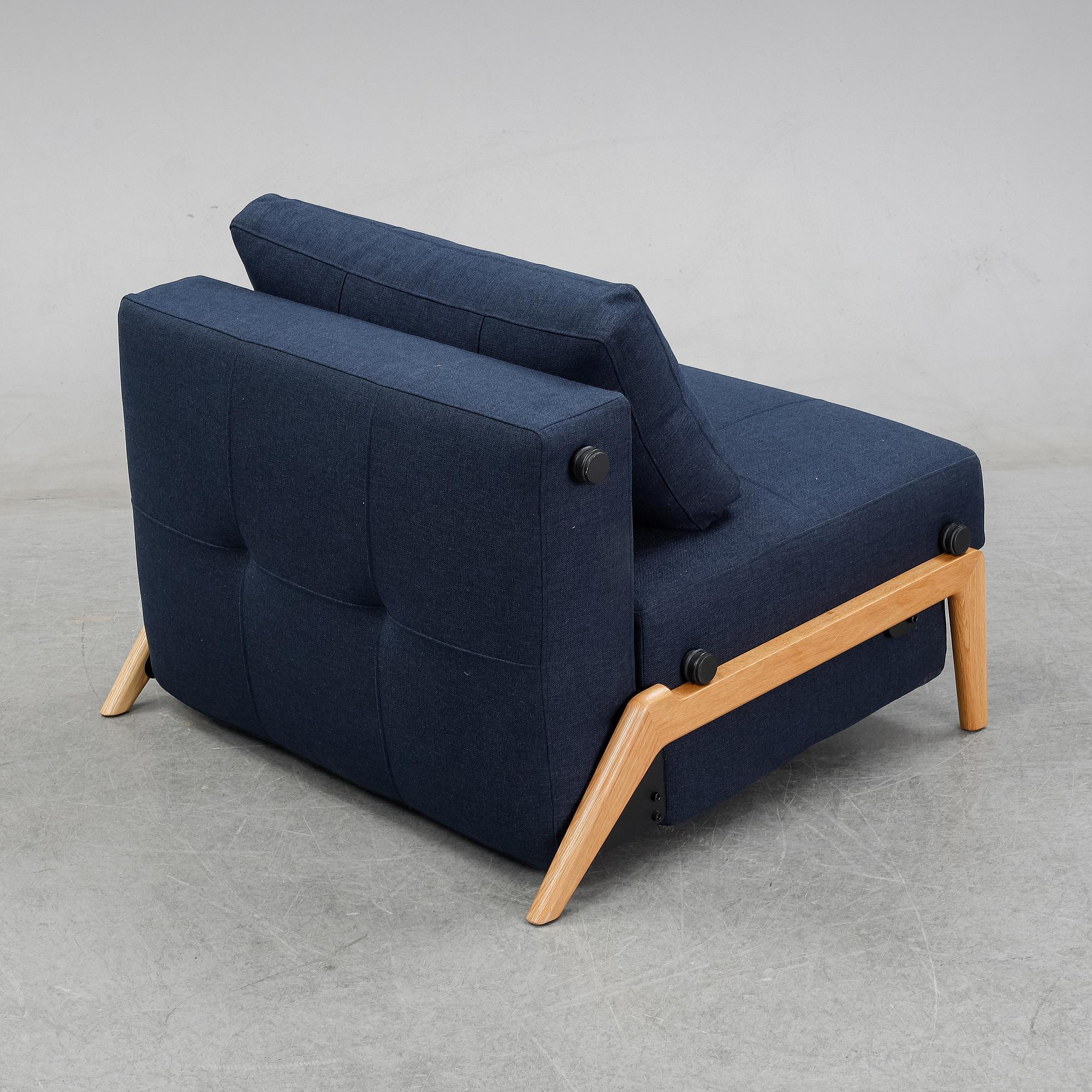 Bäddfåtölj, samtida, Cubed 02 wood, Innovation living.
