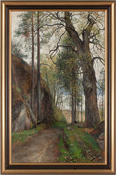 OLOF HERMELIN, olja på duk, sign o dat 1905.