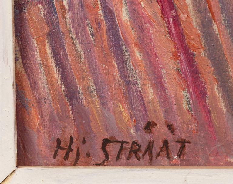 Hjalmar Strååt, "Stora torget, Visby".
