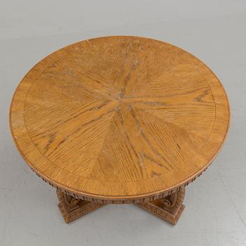An  oak veneered table form Nordiska Kompaniet, 1938.