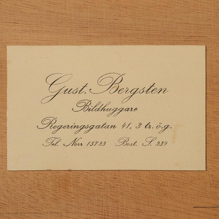 Ulla Fogelklou-Skogh, a wall mirror, cabinetmaker Gustav Bergsten, for the Stockholm Crafts Association, 1936.