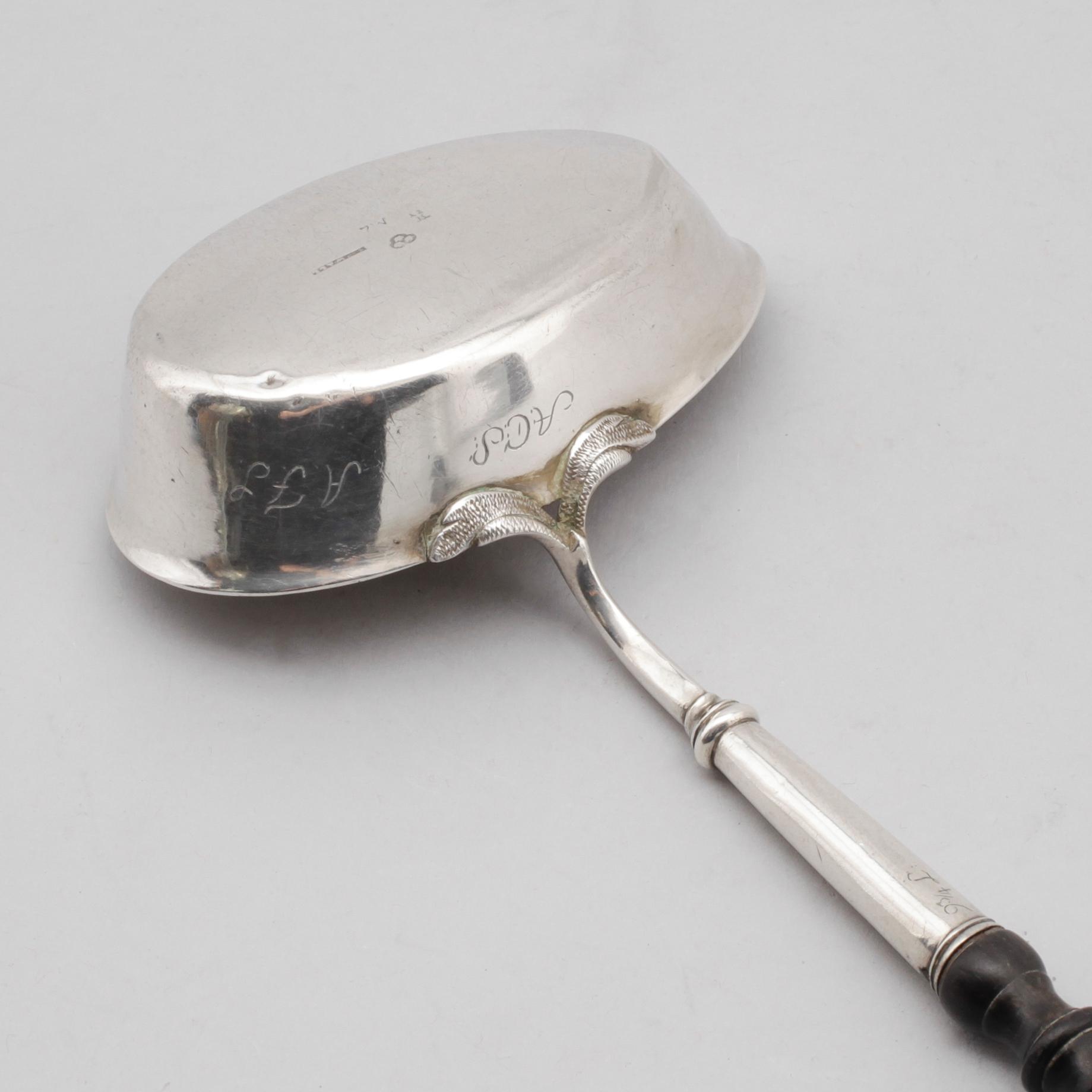 SOPPSLEV, silver, Gustaf Henrik Sidwall, Norrköping 1794.