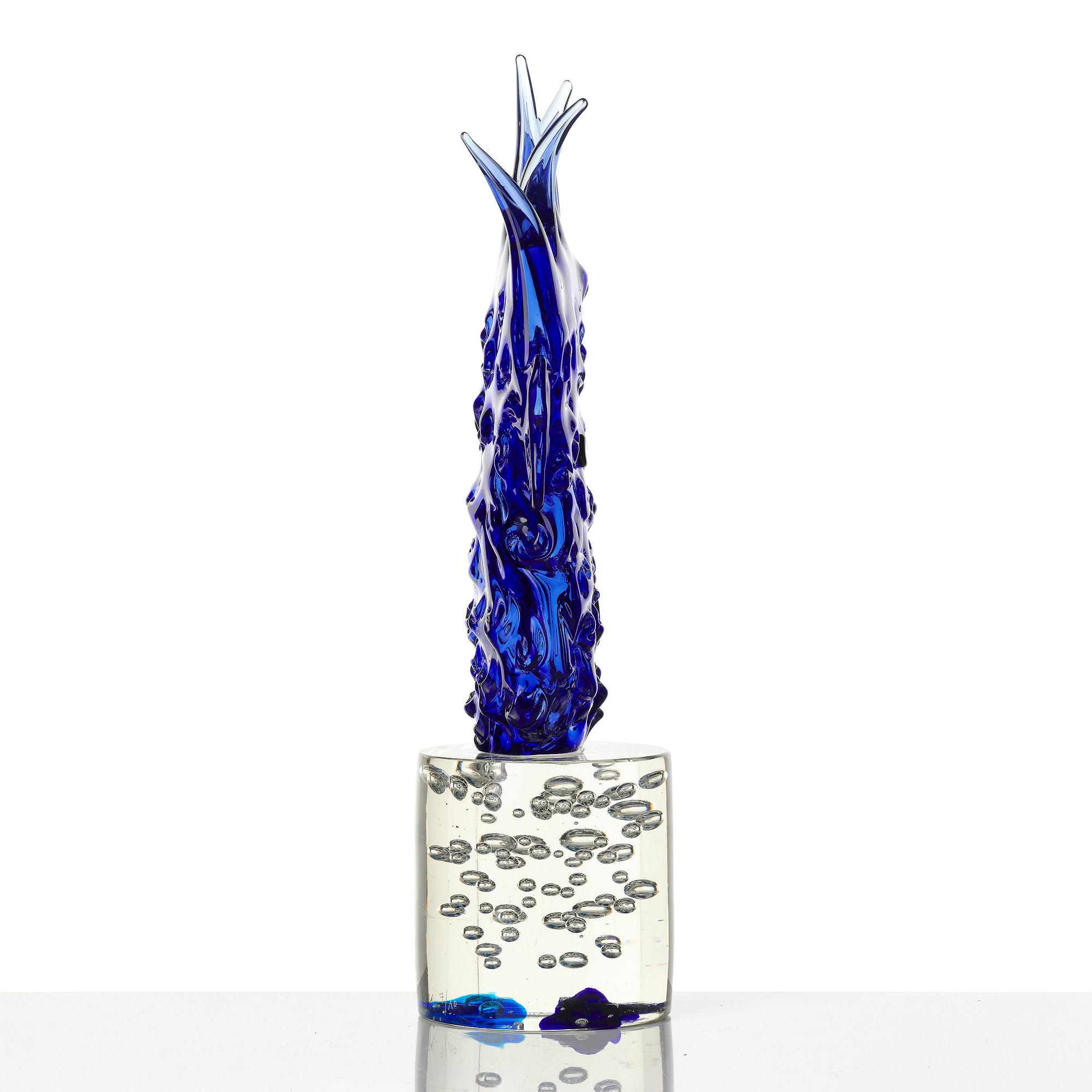 Kiki Kogelnik, "Ocean", skulptur, glas, Berengo Studio, Murano, Italien, 1996, ed. 7/10.