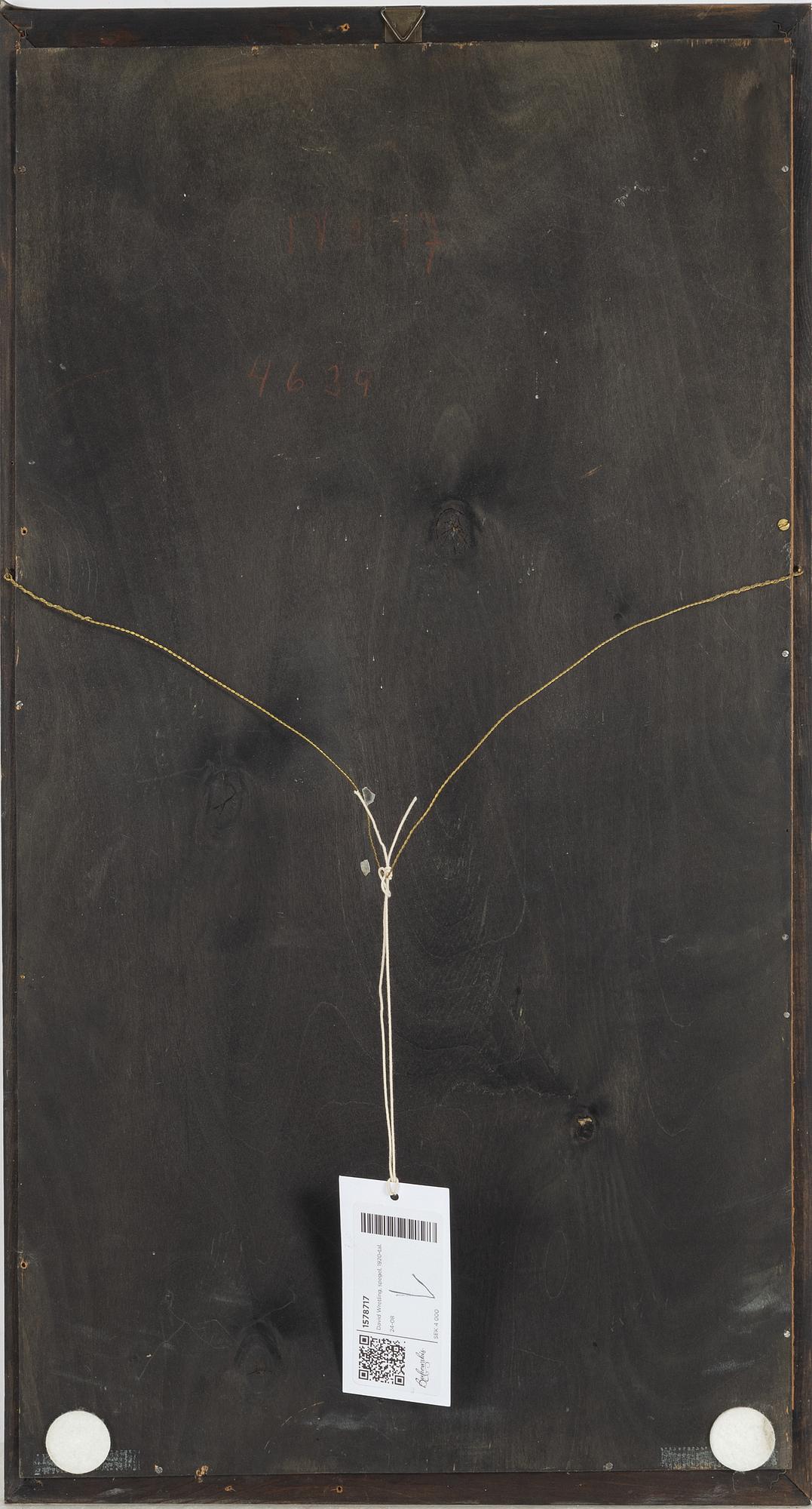 David Wretling, probably, mirror, 1920s.