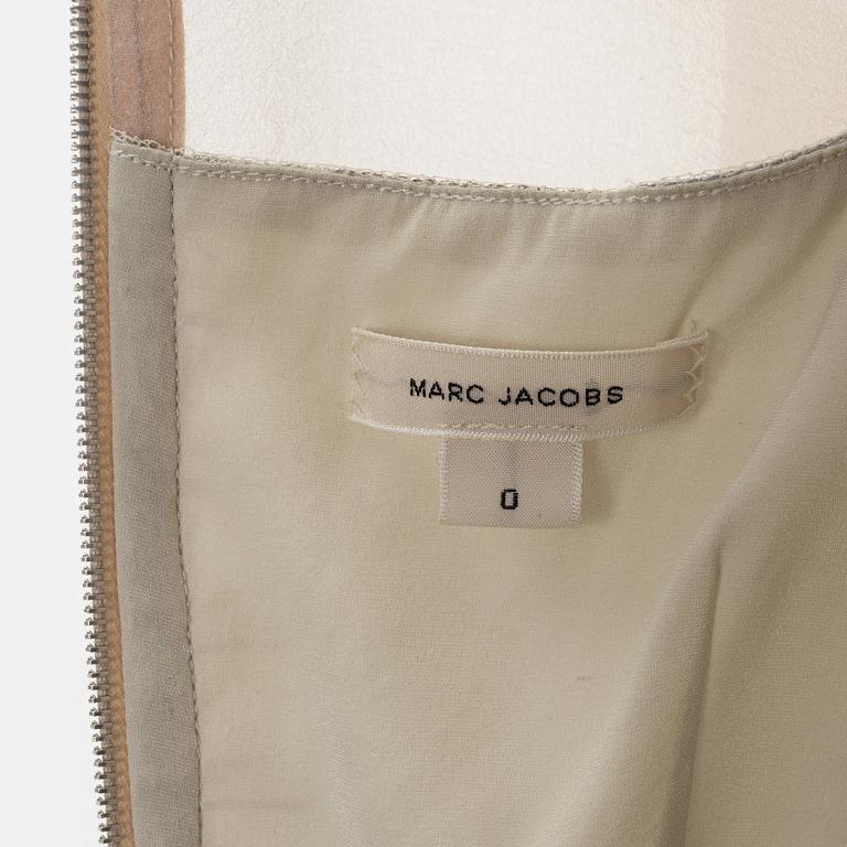 Marc Jacobs, a silk and sequin top, size 0.