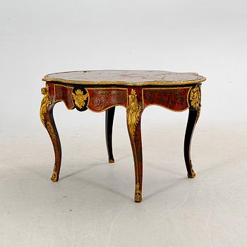 A Boulle style table around 1900.