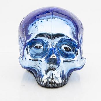 Ludvig Löfgren, a signed Kosta Boda glass figurine.