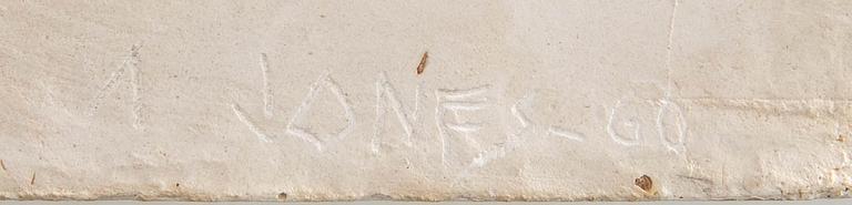 Arne Jones, relief, "Rose".