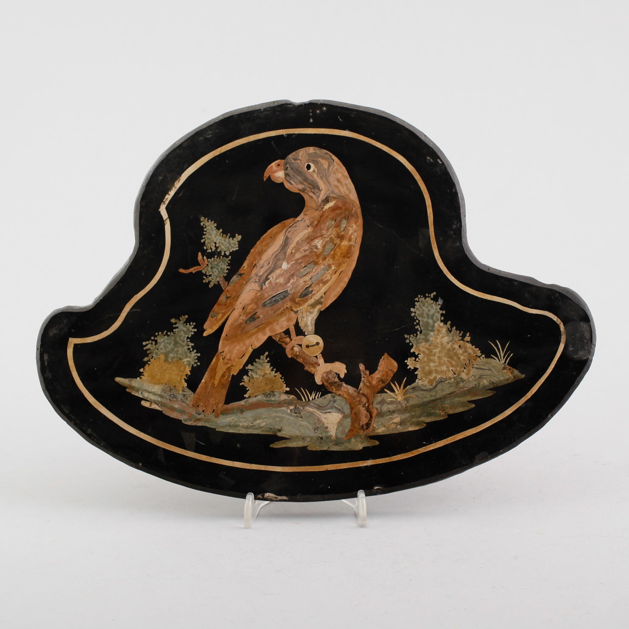 DEKORELEMENT, sten, 1800-tal.