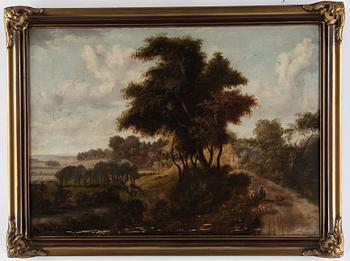 PATRICK NASMYTH, in the manner of, oil on panel, signed.