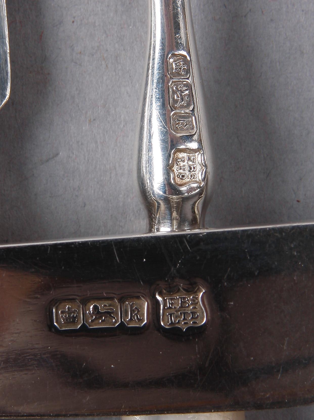 BESTICK, 12 st, silver, Sheffield, England 1902.