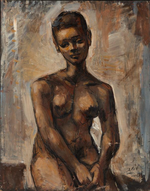 José Vilato Ruiz Fin, Sittande kvinna.