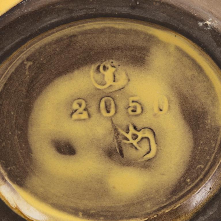 INGRID ATTERBERG, VAS, "Spiral", Upsala Ekeby. 1950-tal.