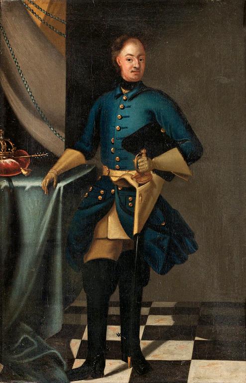 David von Krafft Hans efterföljd, "Konung Karl XII" (1682-1718).