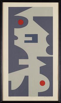 PAULI PARTANEN, serigrafi, signerad, daterad -05 och numerad 8/90.