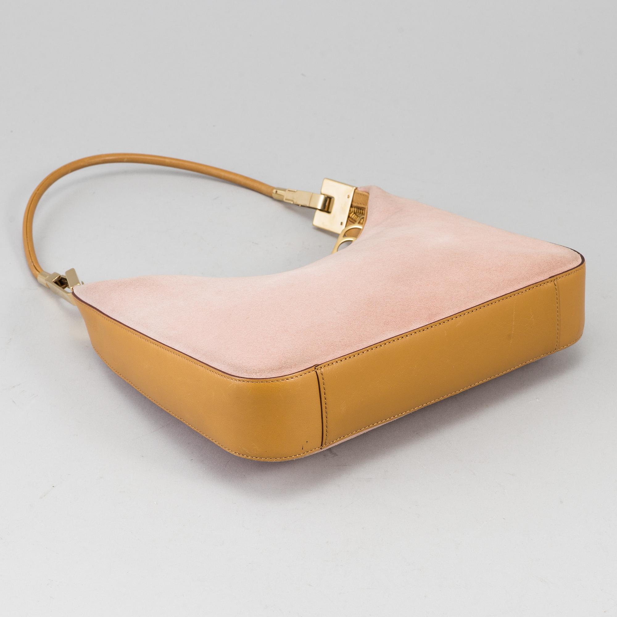 GUCCI, 'Suede Shoulder Bag'.
