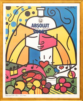 Romero Britto,"Absolut Vodka",