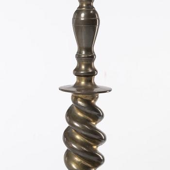 Ljusstakar ett par, barockstil, 1900-talets första hälft..