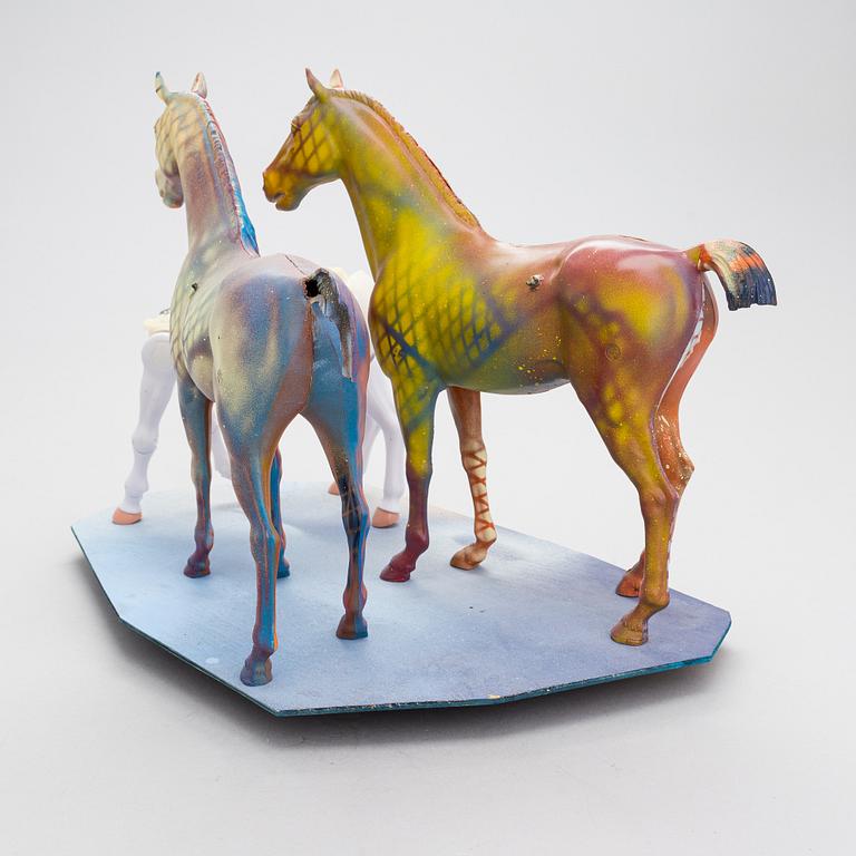 Matti Helenius, assemblage, signed and dated 2019.