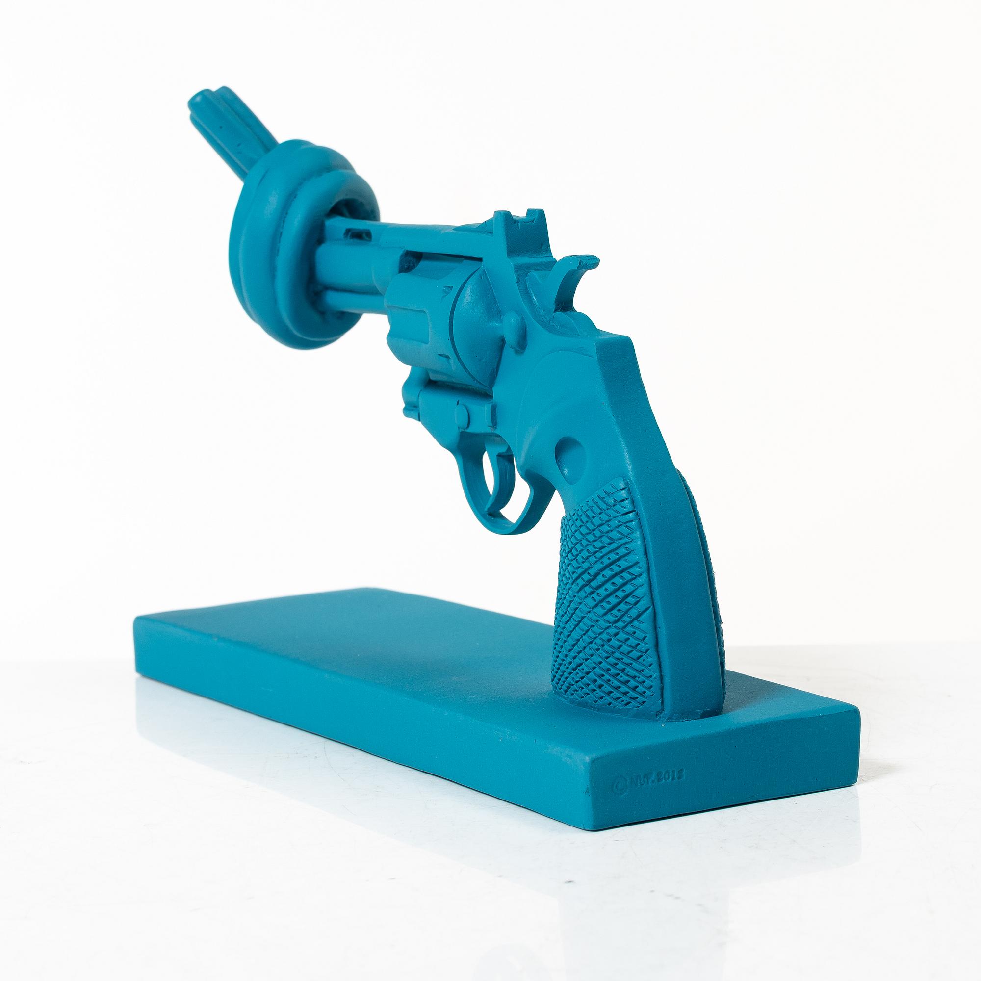 Non-Violence Art Project, 'Non-Violence Twilight Blue'.