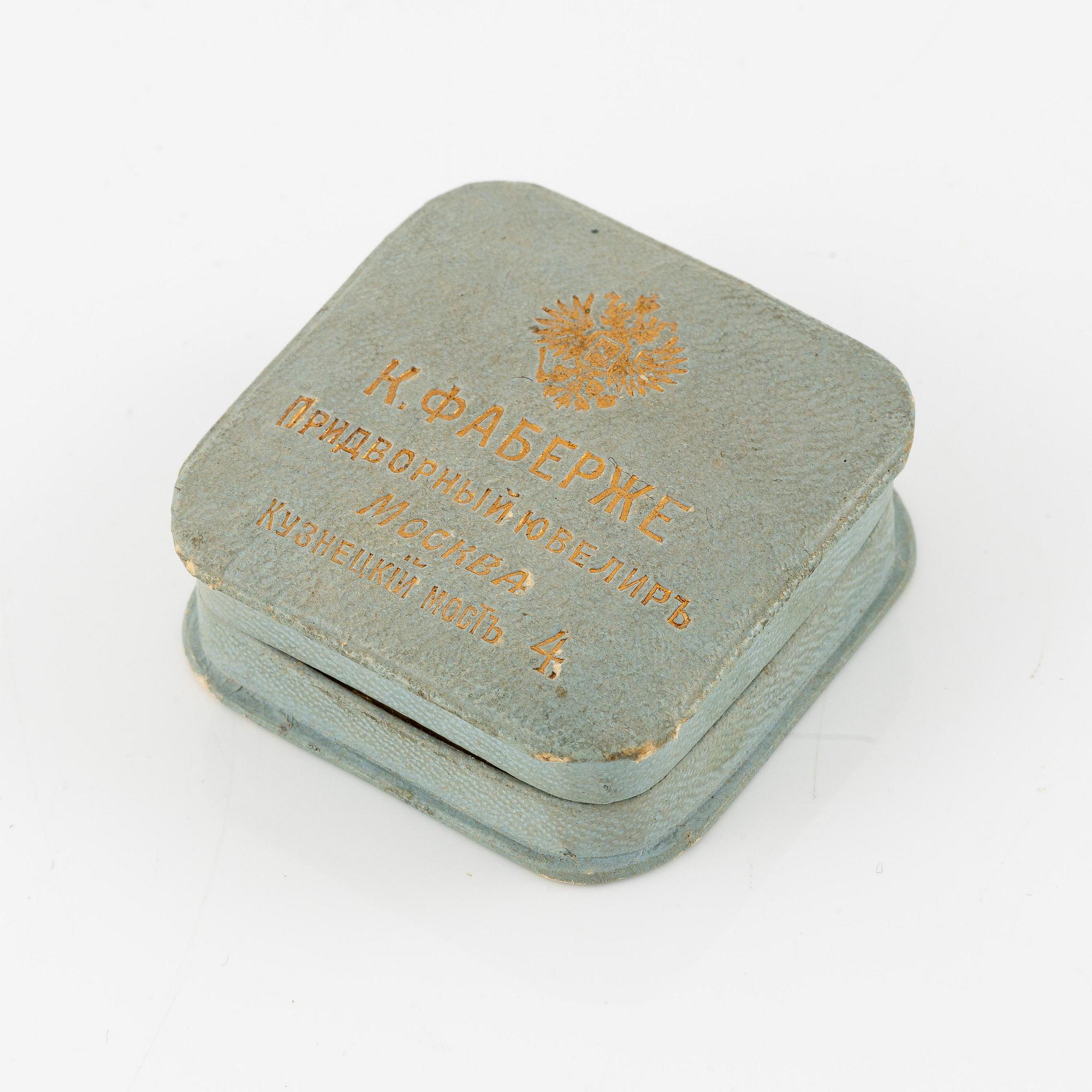 An enamel gold Red cross pendant by Fabergé.