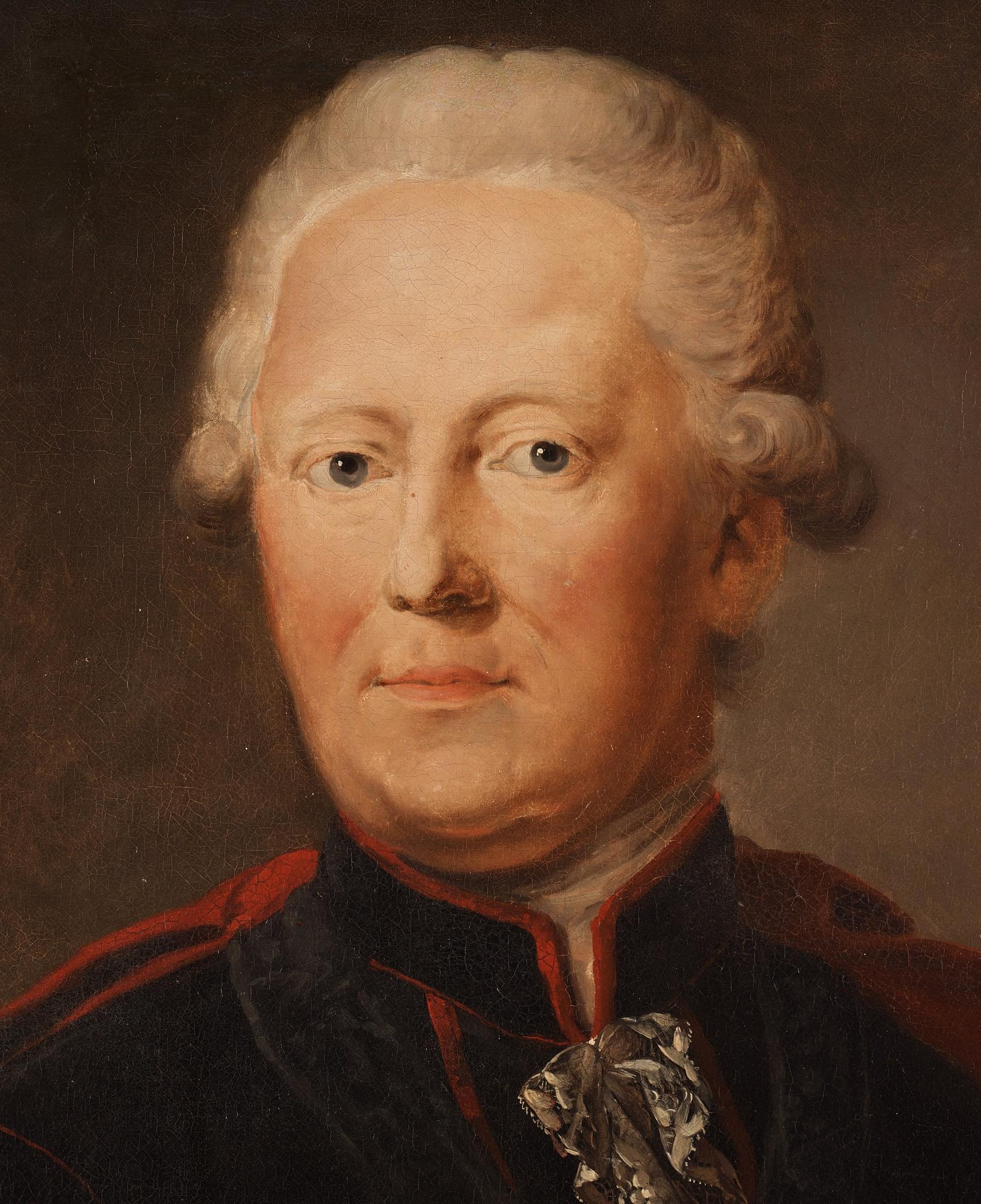 Per Krafft d.ä. His studio, "Fredrik Adolf Löwenhielm" (1743-1810).
