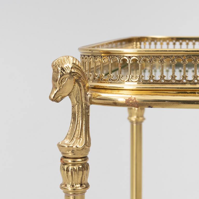 Serving cart, mid-20th century.