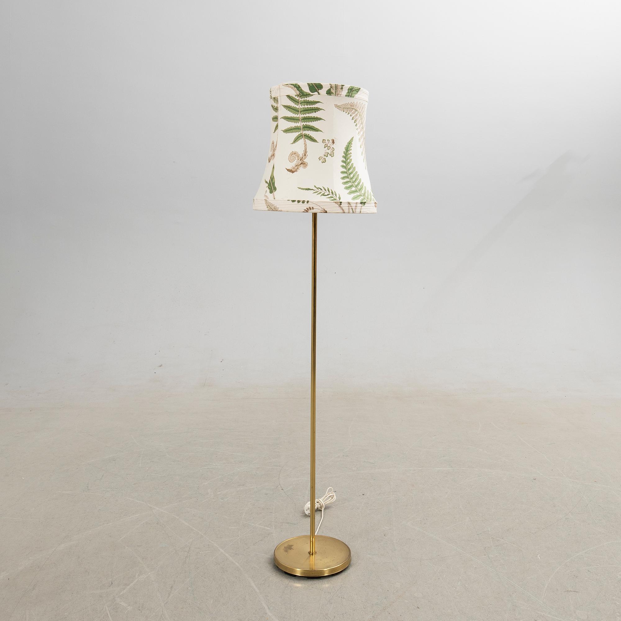 Floor lamp, mid-20th century.