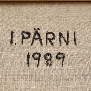 ILKKA PÄRNI, oil on canvas, signed and dated 1989 a tergo.