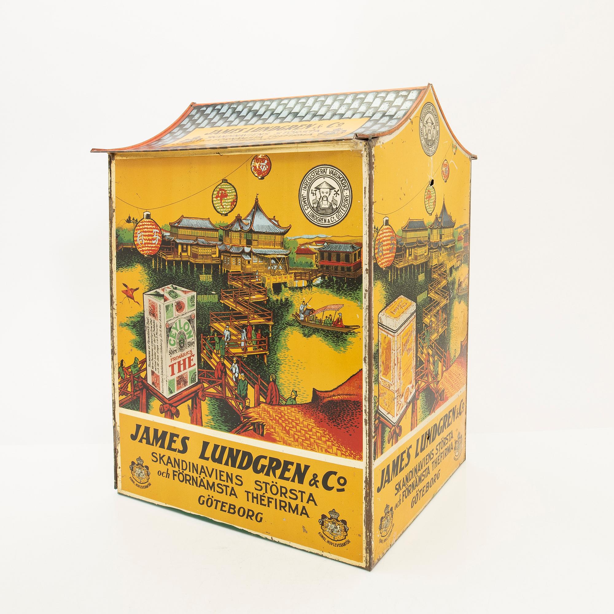 Teburk, James Lundgren & Co, Göteborg, 1900-talets första hälft.