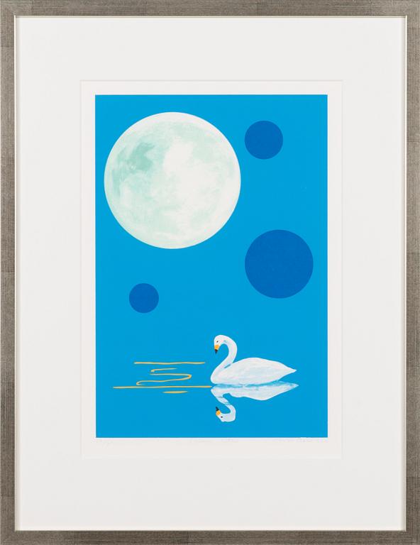 Risto Suomi, silkscreen, signed and dated 2016, numbered 19/75.