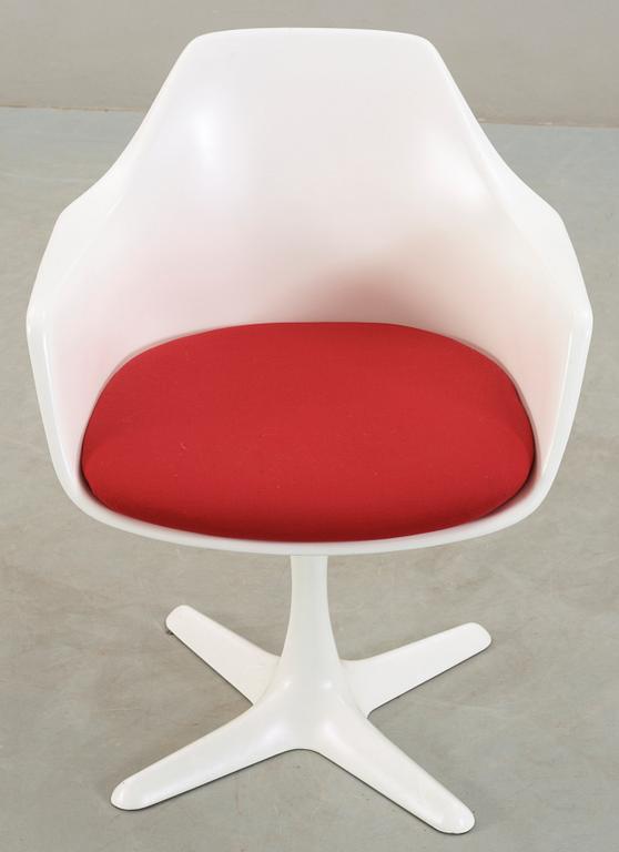 KARMSTOL, "Tulip", Eero Saarinen, Arkana, formgiven 1956.