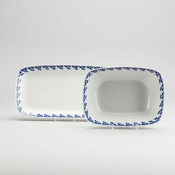 CARL-HARRY STÅLHANE, SERVIS, 53 delar, "Swedish blue", Rörstrand.