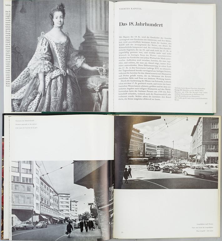 BOOKS, 11 vol. About Jewelry.