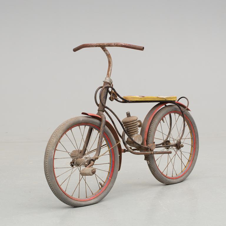 BARNMOTORCYKEL, 1900-talets mitt.